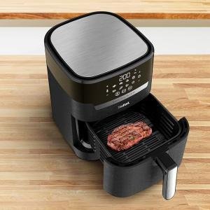 TEFAL EASY FRY & GRILL XL, 1550 W - BLACK/PLASTIC, DIGISBT-EY505827-E