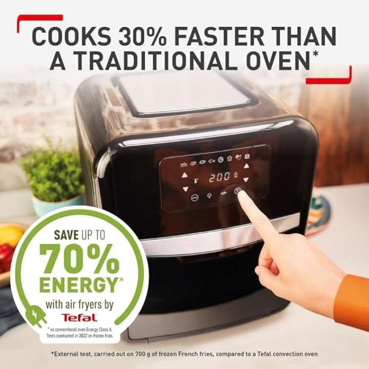 TEFAL EASY FRY OVEN BLACK 9 IN 1 2000WSBT-FW501827-E