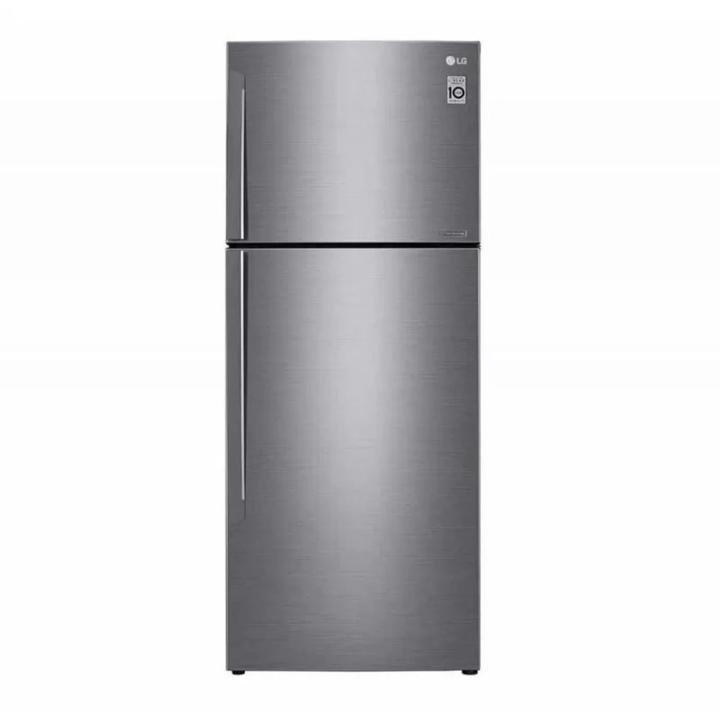 395L Net Capacity, New Smart Inverter Top Freezer Door Cooling Multi Air Flow Smart Diagnosis GN-B522PLGB Platinum Silver