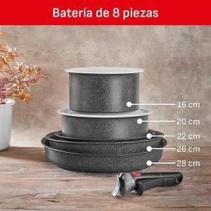 TEFAL INGENIO BLACK STONE 8PCSSBC-L3999602-NE