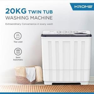 Krome Top Load Washer 20 kg KR-WSA200K
