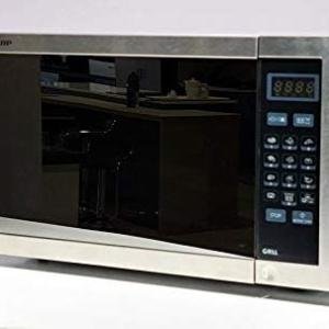 Sharp 34L Digital Microwave with Grill, 1000W, Silver – R-770AR-ST