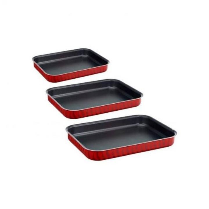 TEFAL G6 TEMPO OVEN DISH SET 3 PCS (29X22/31X24/37X27)SBC-J5714882P5-NEP