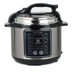 SILVER CREST 10 In 1 Electric Pressure Cooker Instant Programmable Smart Pot 1050 Watts Rice Cooker, 6 Liters, 10 Smart Programs Black MES6817