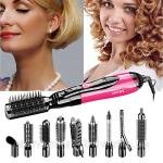 GEEMY GM-4835 Professional 10-in-1 Hair Dryer – 2200W High-Speed Salon Styler with 3 Speed Settings, Diffuser & Concentrator Nozzles (110V/220V)